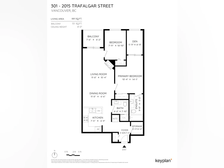 301-2015 Trafalgar Street, Vancouver, BC, V6K 1P7 - 39