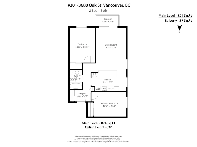 301-3680 Oak Street, Vancouver, BC, V6H 2M2 - 22