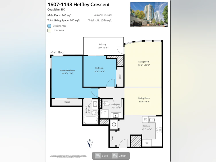 1607-1148 Heffley Crescent, Coquitlam, BC, V3B 8A6 - 29