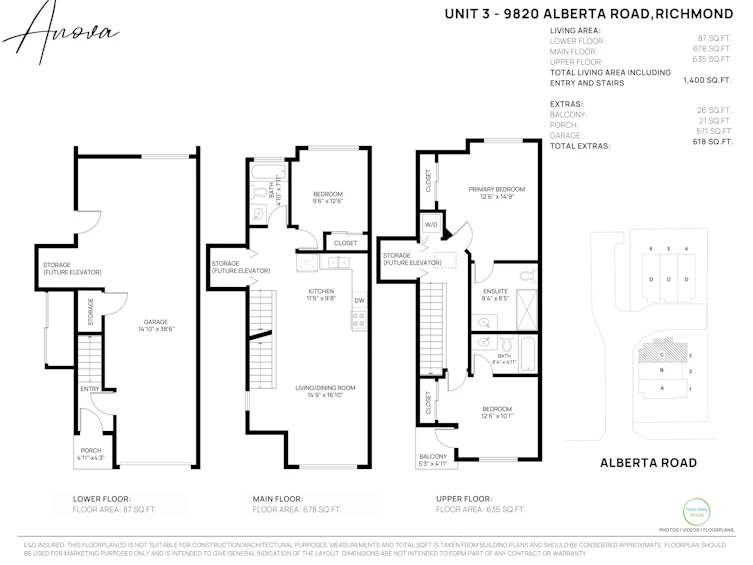 3-9820 Alberta Road, Richmond, BC, V6Y 1T6 - 21