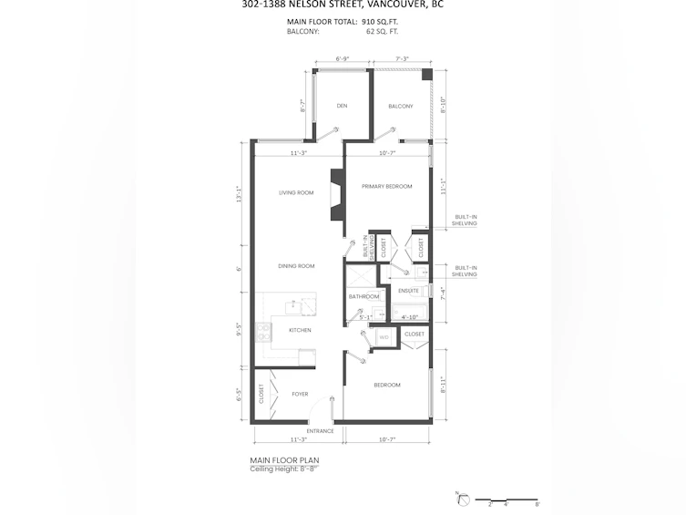 302-1388 Nelson Street, Vancouver, BC, V6E 1J9 - 27