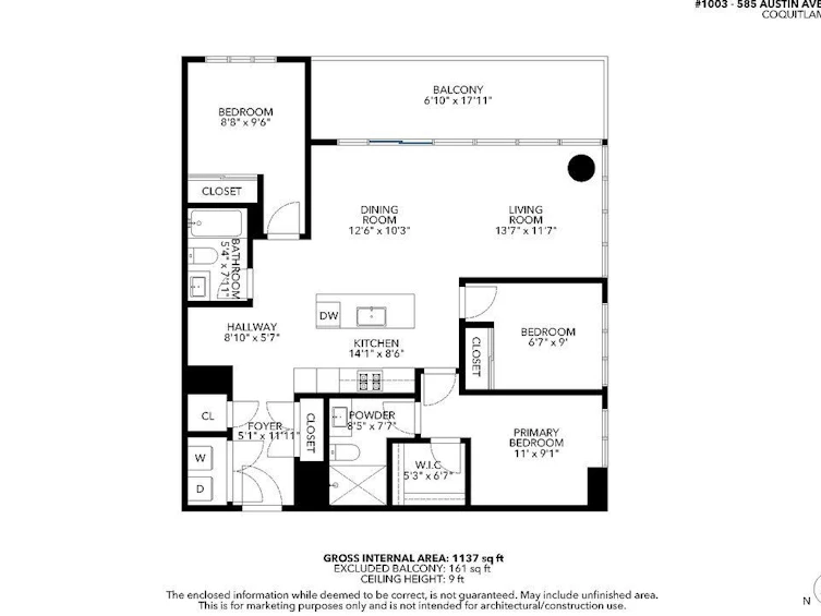 1003-585 Austin Avenue, Coquitlam, BC, V3K 0G6 - 40