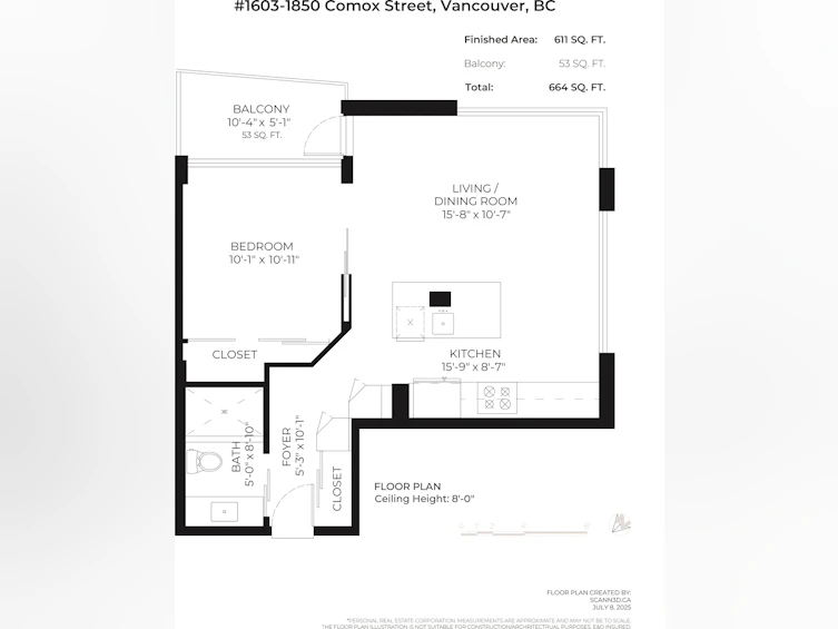 1603-1850 Comox Street, Vancouver, BC, V6G 1R3 - 22