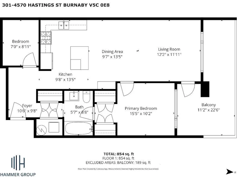 301-4570 Hastings Street, Burnaby, BC, V5C 0E8 - 40