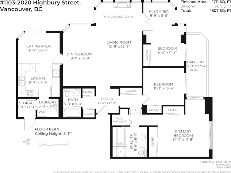 1103-2020 Highbury Street, Vancouver, BC, V6R 4N9 - 34