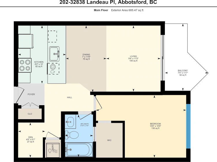 202-32838 Landeau Place, Abbotsford, BC, V2S 0M6 - 13