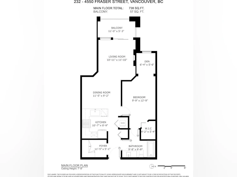 232-4550 Fraser Street, Vancouver, BC, V5V 4G8 - 24