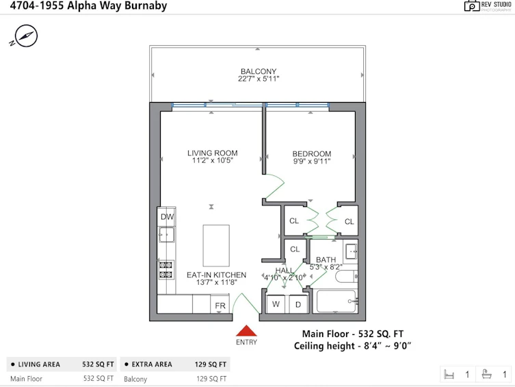 4704-1955 Alpha Way, Burnaby, BC, V5C 0K6 - 40