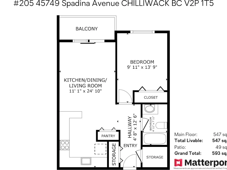 205-45749 Spadina Avenue, Chilliwack, BC, V2P 1T5 - 3