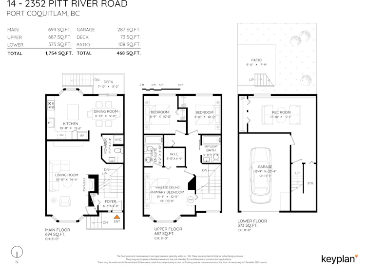 14-2352 Pitt River Road, Port Coquitlam, BC, V3C 5Y2 - 2