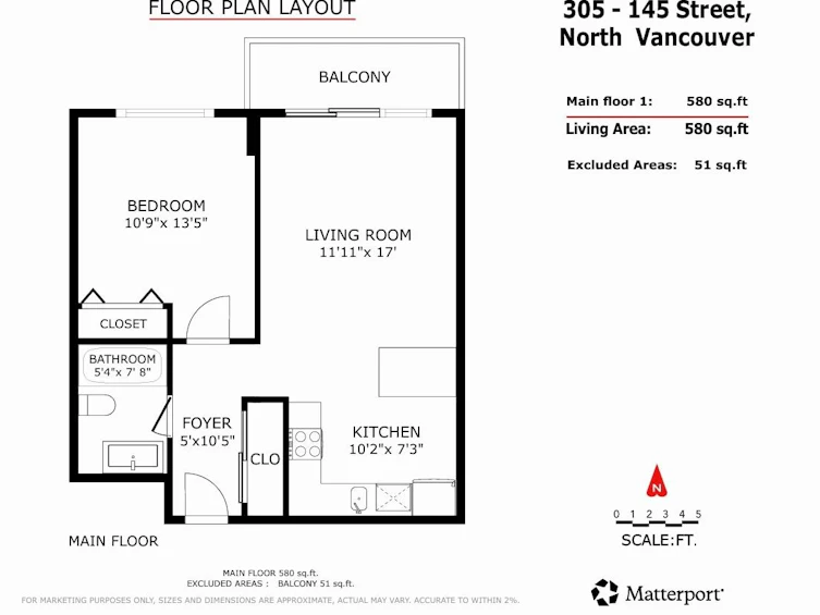 305-145 St Georges Avenue, North Vancouver, BC, V7L 3G8 - 24