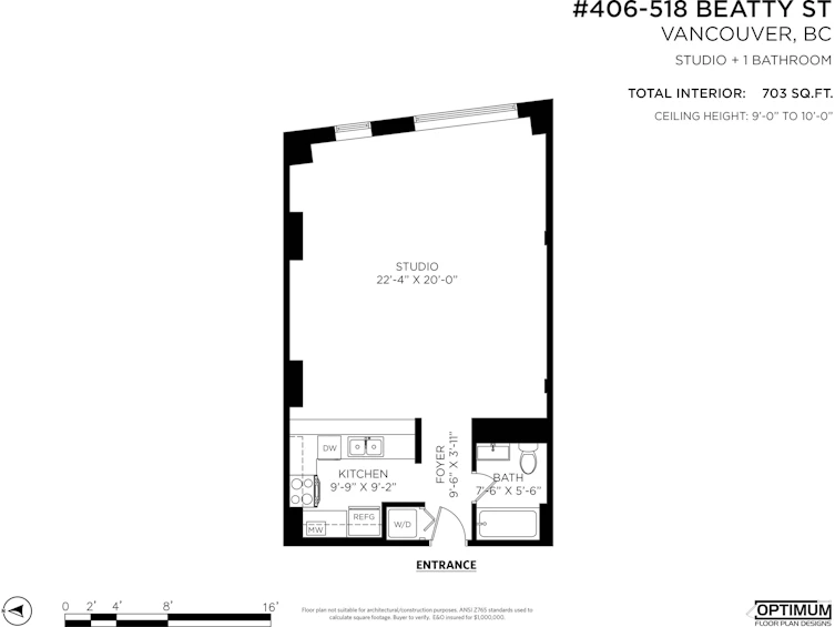 406-518 Beatty Street, Vancouver, BC, V6B 6G8 - 29