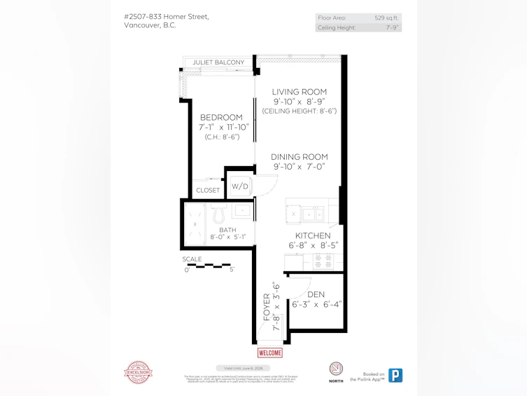 2507-833 Homer Street, Vancouver, BC, V6B 0H4 - 19