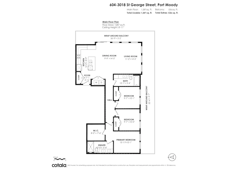 604-3018 St George Street, Port Moody, BC, V3H 2H7 - 36