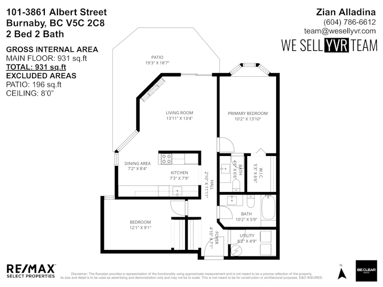101-3861 Albert Street, Burnaby, BC, V5C 2C8 - 22
