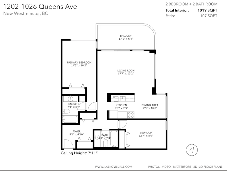 1202-1026 Queens Avenue, New Westminster, BC, V3M 6B2 - 37
