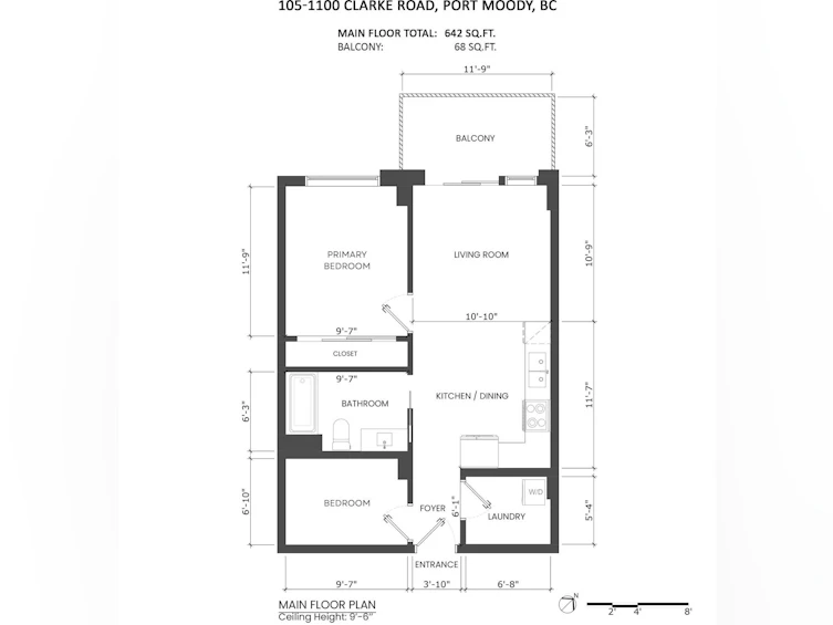 105-1100 Clarke Road, Port Moody, BC, V6M 4B9 - 3