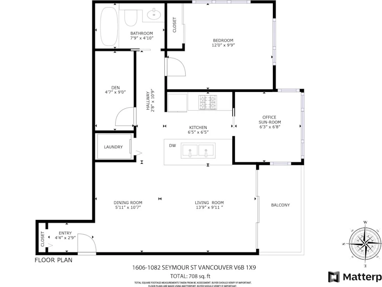 1606-1082 Seymour Street, Vancouver, BC, V6B 1X9 - 2