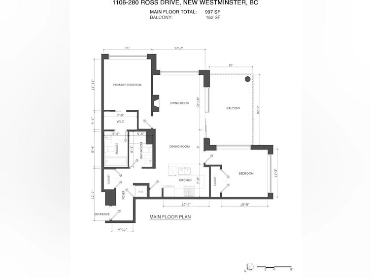 1106-280 Ross Drive, New Westminster, BC, V3L 0C2 - 22