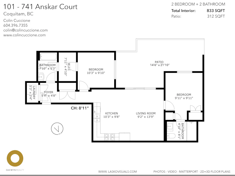 101-741 Anskar Court, Coquitlam, BC, V3J 0N3 - 40