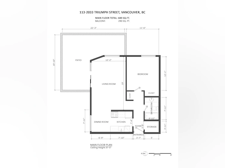 113-2033 Triumph Street, Vancouver, BC, V5L 4X3 - 26
