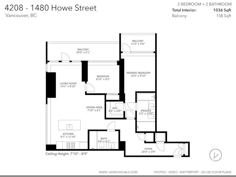 4208-1480 Howe Street, Vancouver, BC, V6Z 0G5 - 23
