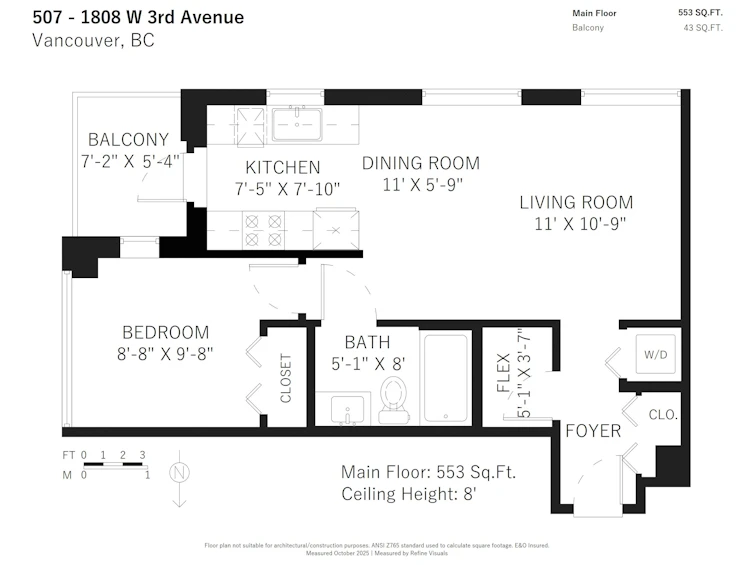 507-1808 W 3rd Avenue, Vancouver, BC, V6J 0C4 - 18