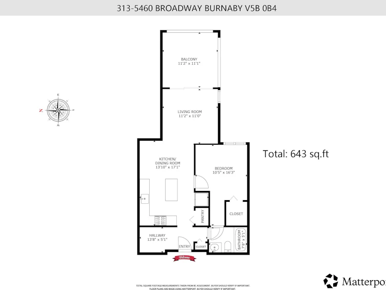 313-5460 Broadway Street, Burnaby, BC, V5B 0B4 - 18