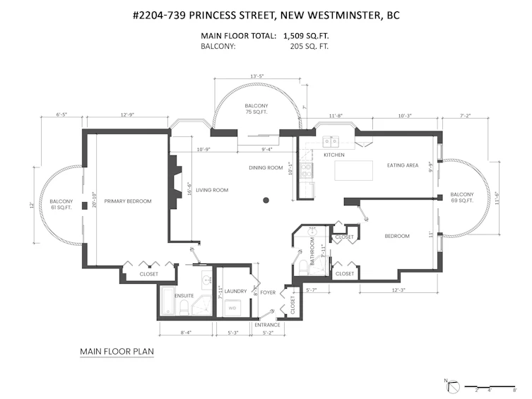 2204-739 Princess Street, New Westminster, BC, V3M 6V6 - 37