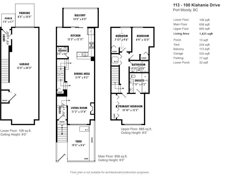 113-100 Klahanie Drive, Port Moody, BC, V3H 5K3 - 28