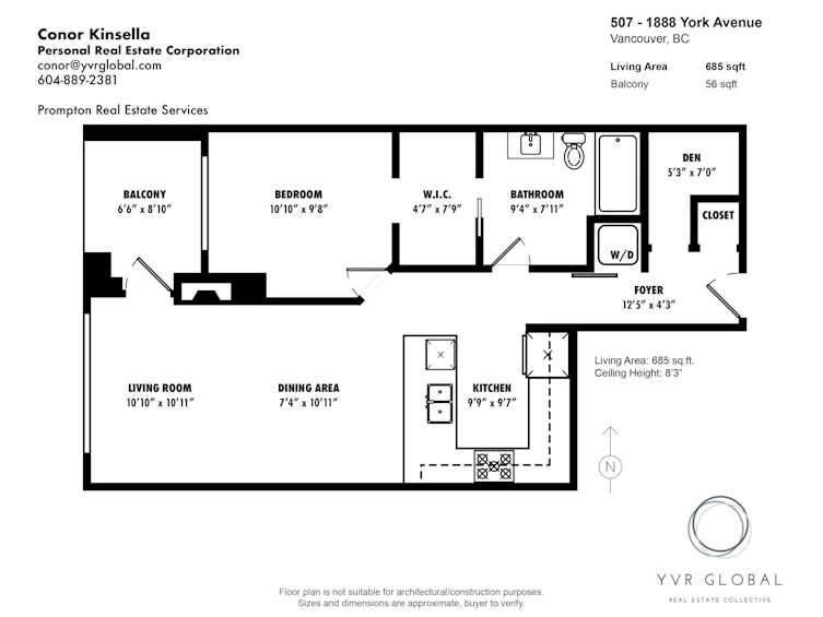 507-1888 York Avenue, Vancouver, BC, V6J 5H8 - 38