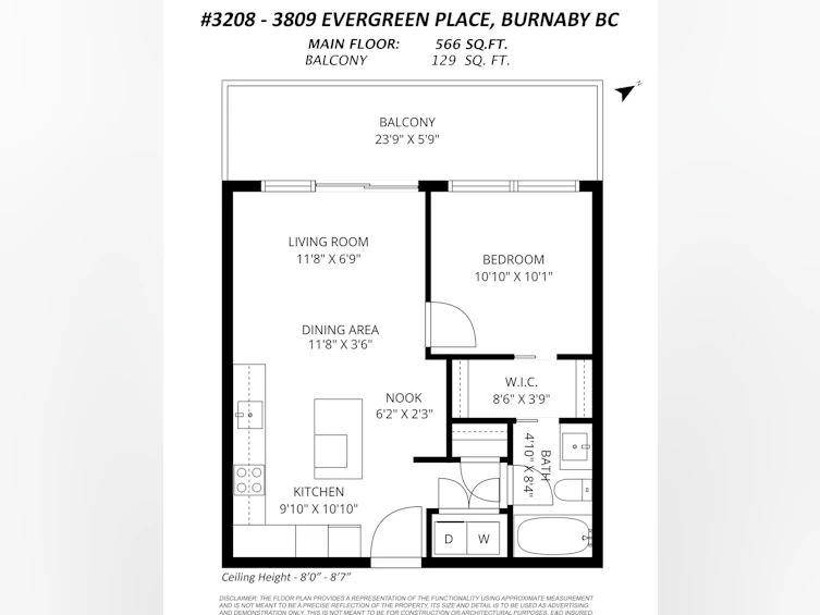 3208-3809 Evergreen Place, Burnaby, BC, V3J 0M1 - 26