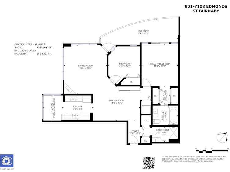 901-7108 Edmonds Street, Burnaby, BC, V3N 4X9 - 29