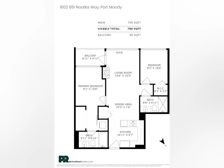 1602-651 Nootka Way, Port Moody, BC, V3H 0A1 - 24