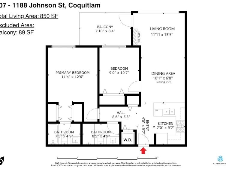 307-1188 Johnson Street, Coquitlam, BC, V3B 0H7 - 26