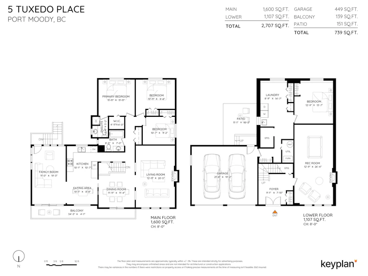 5 Tuxedo Place, Port Moody, BC, V3H 3W5 - 40