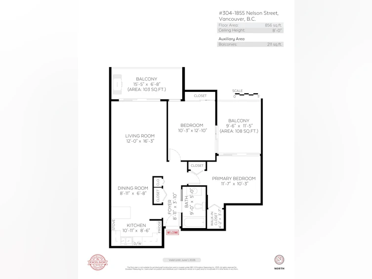 304-1855 Nelson Street, Vancouver, BC, V6G 1M9 - 40