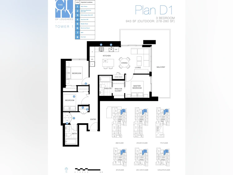 1301-3809 Evergreen Place, Burnaby, BC, V3J 0M1 - 29