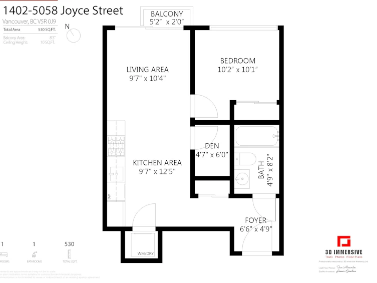 1402-5058 Joyce Street, Vancouver, BC, V5R 0J9 - 29