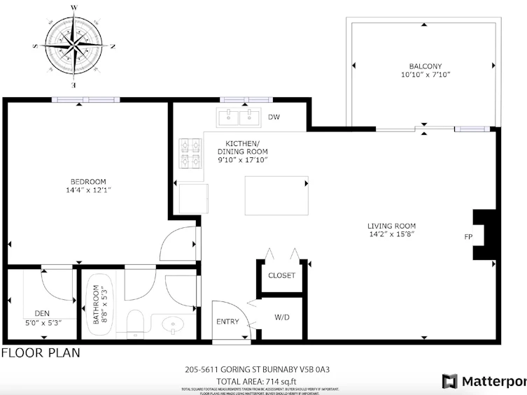 205-5611 Goring Street, Burnaby, BC, V5B 0A3 - 25