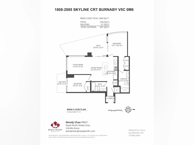 1808-2085 Skyline Court, Burnaby, BC, V5C 0M6 - 32