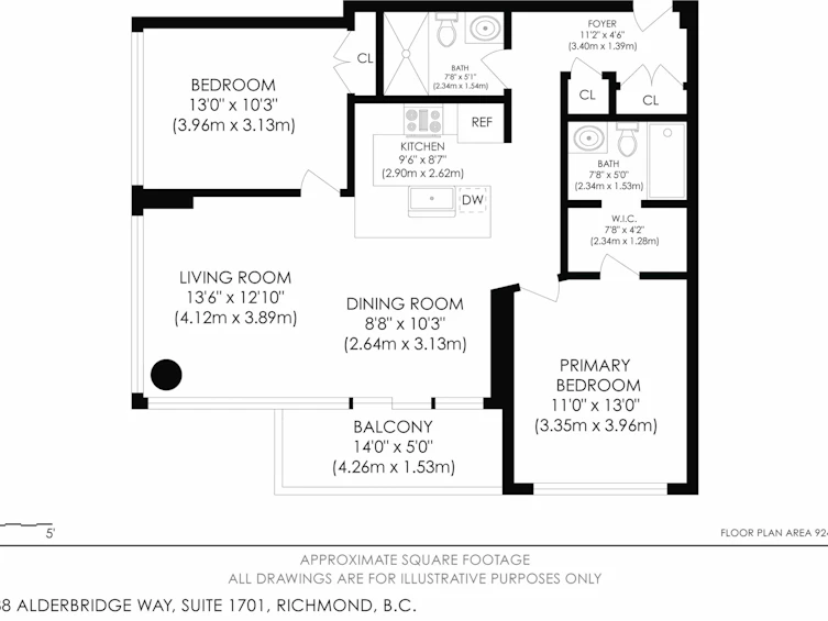 1701-6888 Alderbridge Way, Richmond, BC, V6X 0A7 - 35