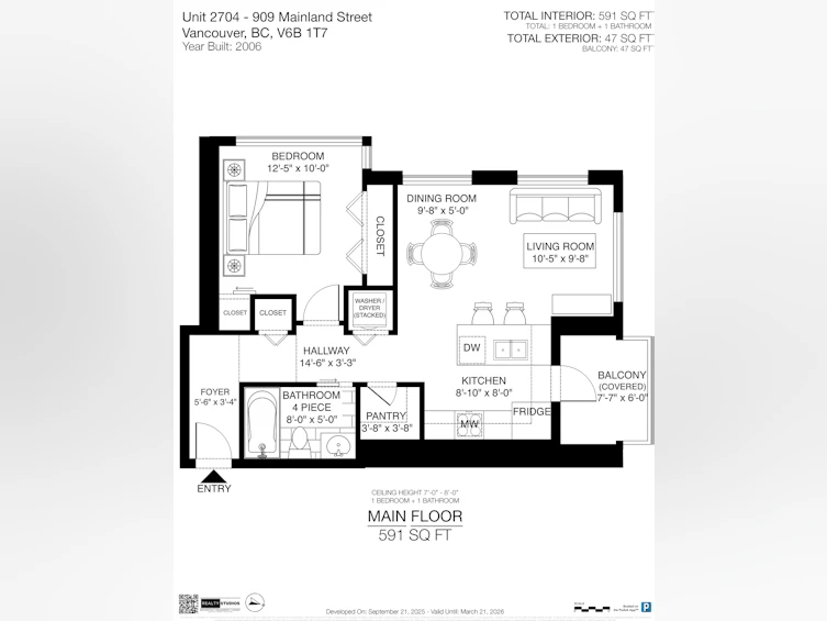 2704-909 Mainland Street, Vancouver, BC, V6B 1S3 - 13