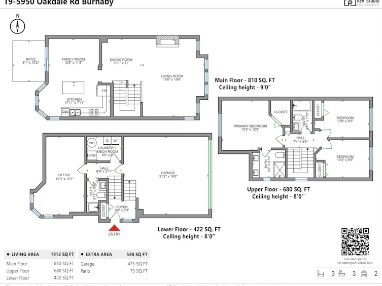 19-5950 Oakdale Road, Burnaby, BC, V5H 4R5 - 2