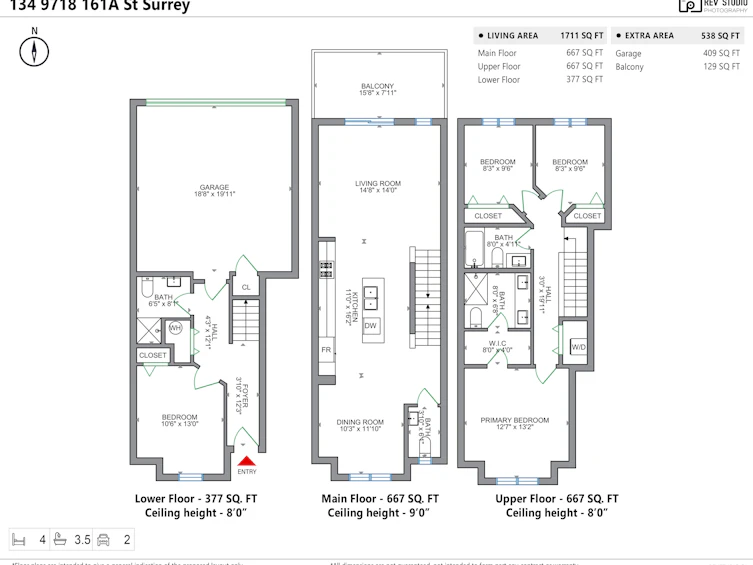 134-9718 161a Street, Surrey, BC, V4N 6S7 - 27