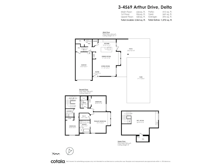 3-4569 Arthur Drive, Delta, BC, V4K 2X4 - 2