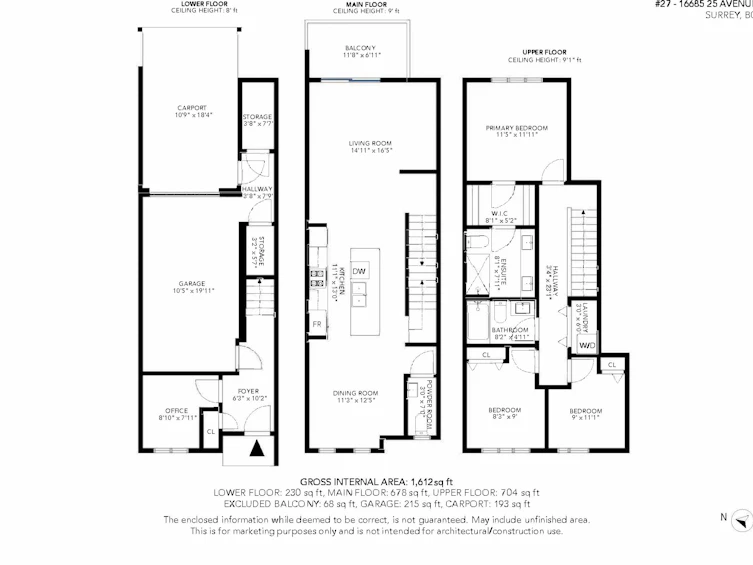 27-16685 25 Avenue, Surrey, BC, V3Z 0Z4 - 37