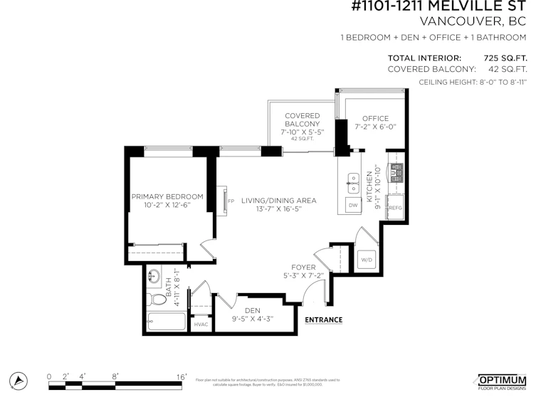 1101-1211 Melville Street, Vancouver, BC, V6E 0A7 - 4
