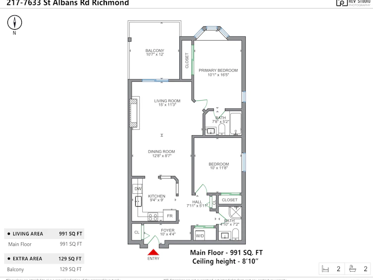 217-7633 St. Albans Road, Richmond, BC, V6Y 3W7 - 23