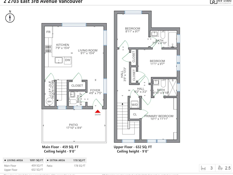 2-2703 E 3rd Avenue, Vancouver, BC, V5M 1H3 - 19